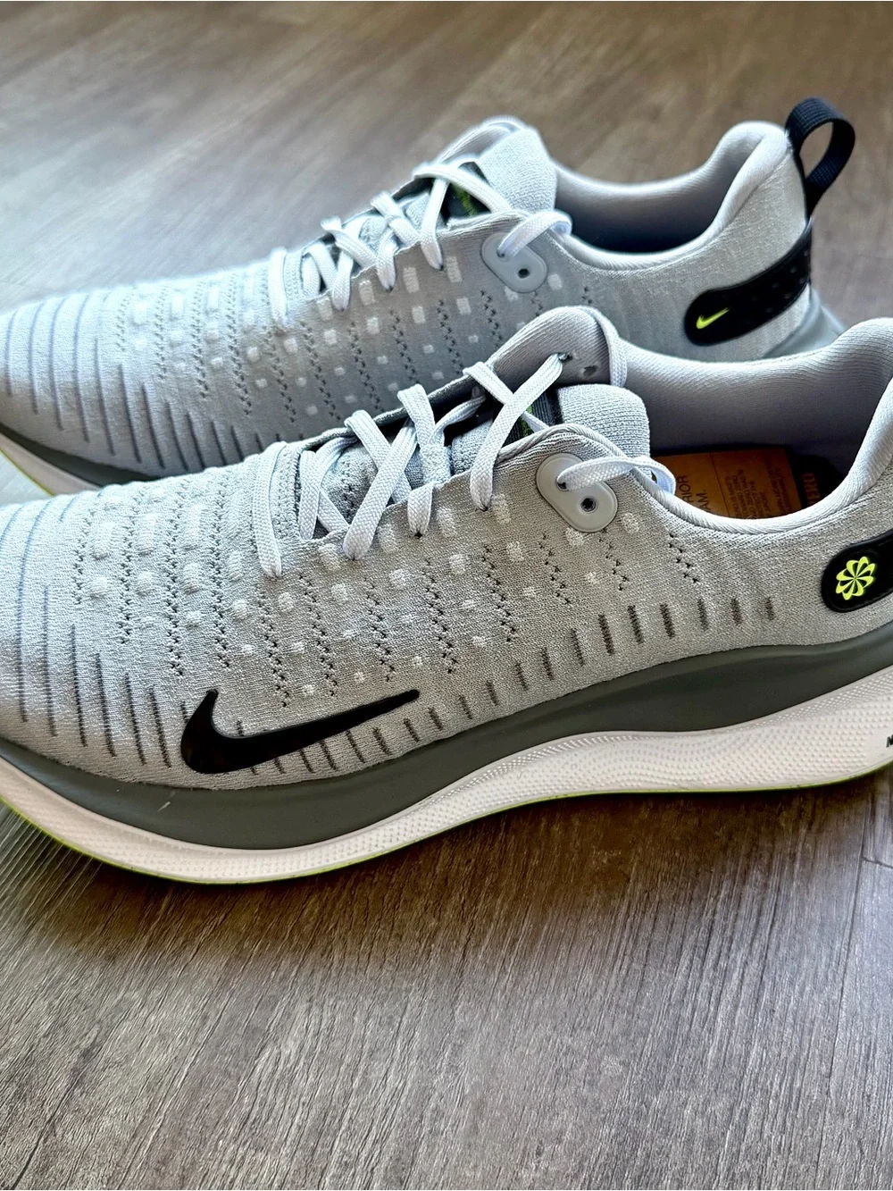 Nike ReactX Infinity Run 4 Wolf Grey Men’s 12 DR2665-002 NEW